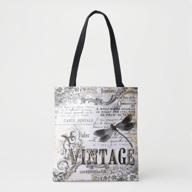 French Vintage Tote (Front)