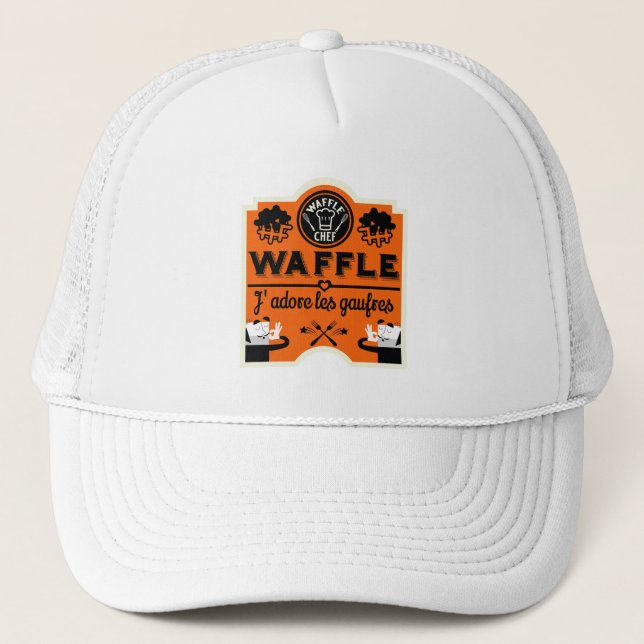 French Waffles Trucker Hat (Front)