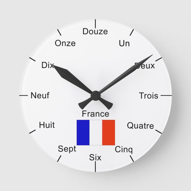 French Wall Clock (Front)