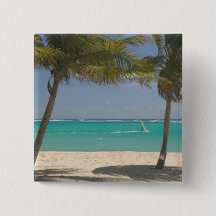 French West Indies, Guadaloupe, Marie, Galante 2 15 Cm Square Badge