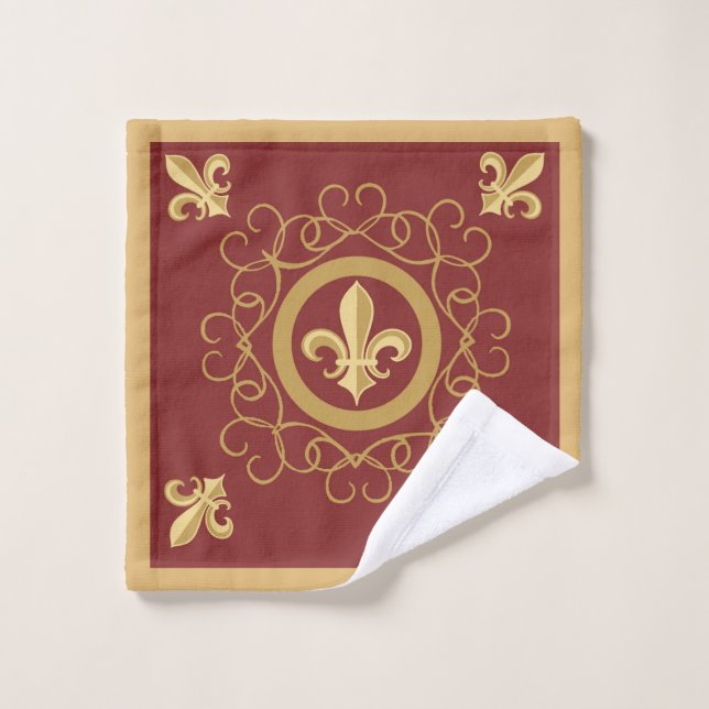 French Wine Wash Cloth (Wash Cloth)