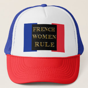 FRENCH WOMEN RULE TRUCKER HAT