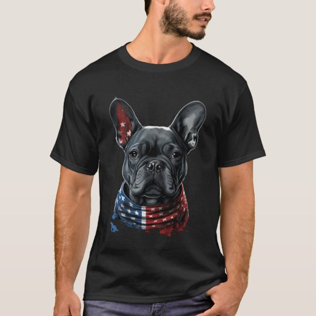 Frenchie American T-Shirt (Front)