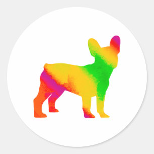 Frenchie Classic Round Sticker