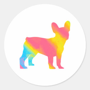 Frenchie Classic Round Sticker