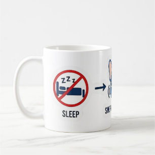 Frenchie Coffee Origin Story Funny Dog Mom French  Mug