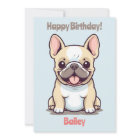 Frenchie, cute French Bulldog, Birthday