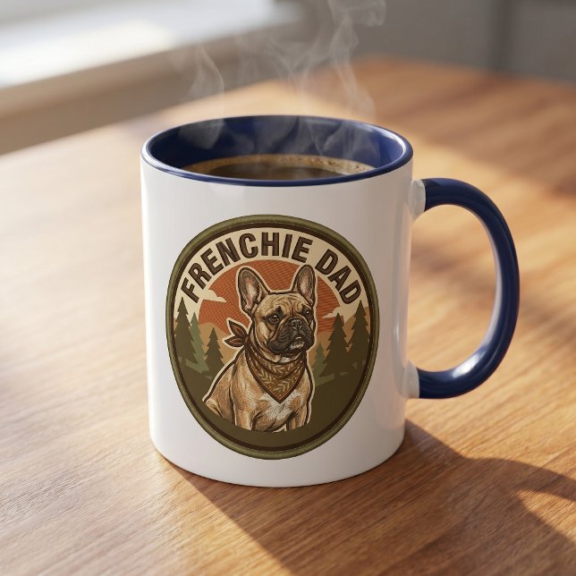 Frenchie Dad Coffee Mug | French Bulldog Dad Gift  (Creator Uploaded)