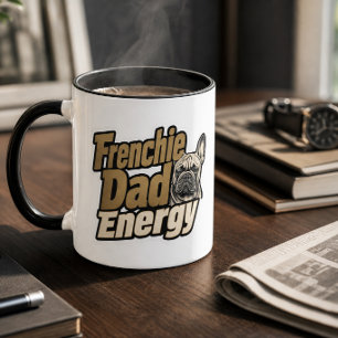 Frenchie Dad Energy Mug
