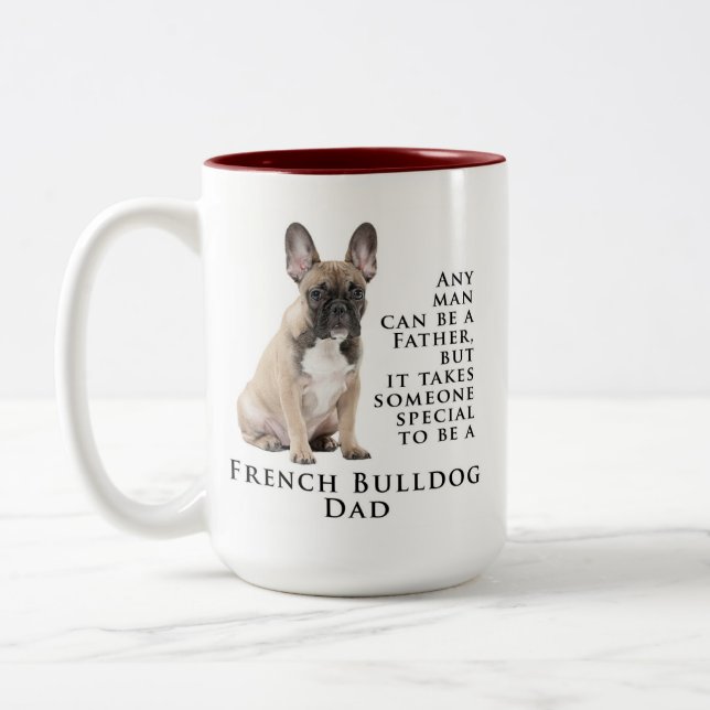 Frenchie Dad Mug (Left)