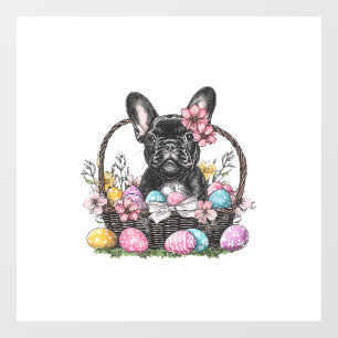 Frenchie Dog Easter Frenchie Dog Eggs Artwork T-Sh