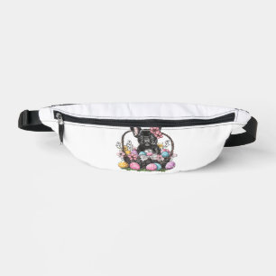 Frenchie Dog Easter Frenchie Dog Eggs Artwork T-Sh Bum Bags
