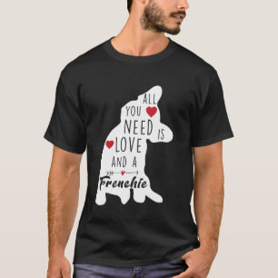 Frenchie Dog Mum Design For French Bulldog Lovers T-Shirt