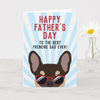 Frenchie Father's Day Brown and Tan French Bulldog