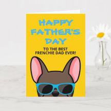 Frenchie Father's Day Brown French Bulldog