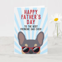 Frenchie Father's Day Lilac and Tan French Bulldog
