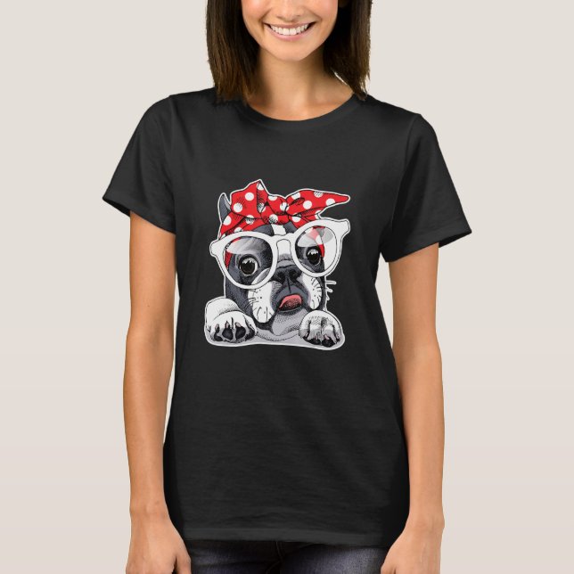 frenchie french bulldog frenchie mum dog pug bull T-Shirt (Front)