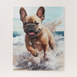 Frenchie French Bulldog Gift Jigsaw Puzzle