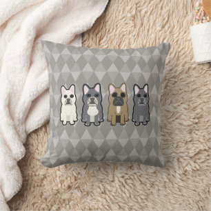 Frenchie Friends Cushion