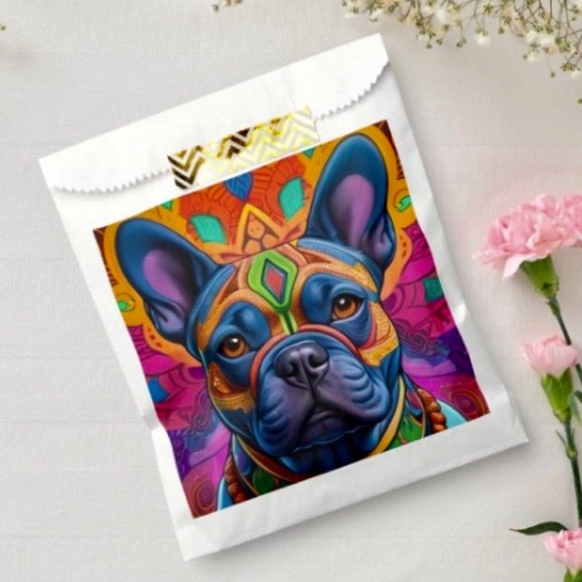 Frenchie Fun  Favour Bag (Creator Uploaded)
