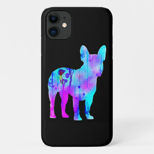 Frenchie Gift Colourful Draw French Bulldog iPhone 11 Case