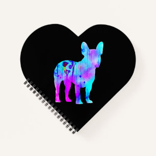 Frenchie Gift   Colourful Draw French Bulldog Notebook
