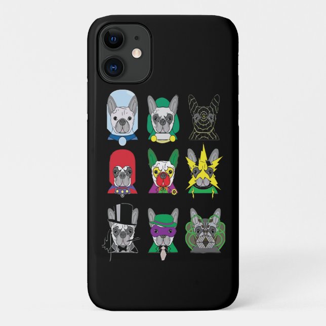 Frenchie Gift | Cute French Bulldog Design Funny Case-Mate iPhone Case (Back)