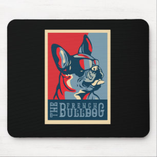 Frenchie Gift   Cute Love The French Bulldog Mouse Pad