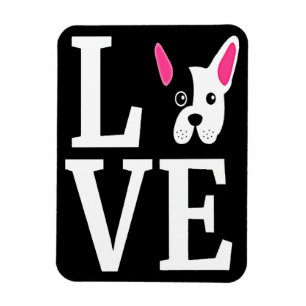 Frenchie Gift Love French Bulldog Gift Magnet