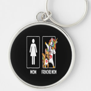 Frenchie Gift Mum With Frenchie Mum Unique Key Ring