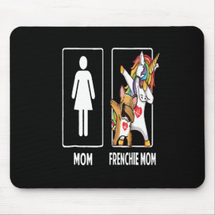 Frenchie Gift   Mum With Frenchie Mum Unique Mouse Pad