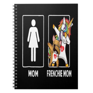 Frenchie Gift   Mum With Frenchie Mum Unique Notebook