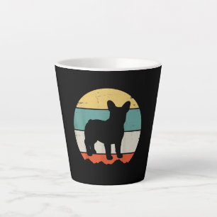 Frenchie Gift   Vintage French Bulldog Gift Latte Mug
