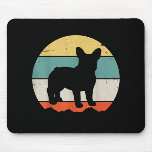 Frenchie Gift Vintage French Bulldog Gift Mouse Pad