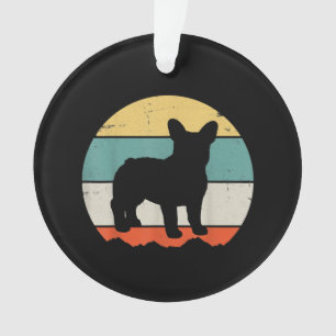 Frenchie Gift   Vintage French Bulldog Gift Ornament