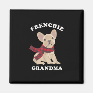 Frenchie Grandma Gift French Bulldog Xmas Family Magnet