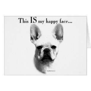 Frenchie Happy Face