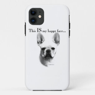Frenchie Happy Face iPhone 11 Case