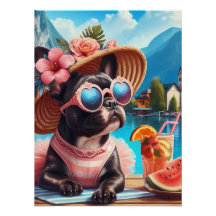 Frenchie in Hallstatt