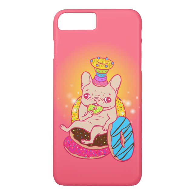 Frenchie is The King of Doughnuts Case-Mate iPhone Case (Back)