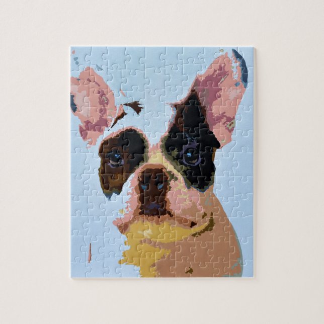 Frenchie Jigsaw Puzzle (Vertical)