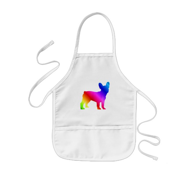 Frenchie    kids apron (Front)