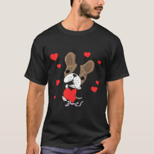 Frenchie Love French Bulldog T-Shirt