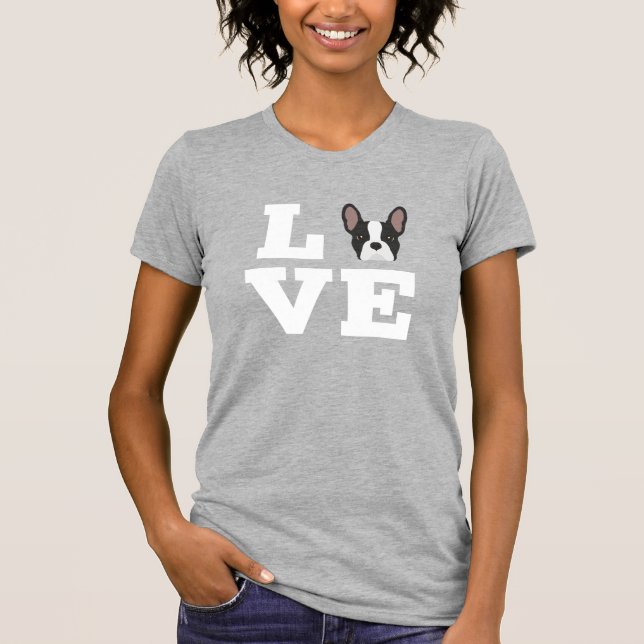 Frenchie Love T-Shirt (Front)