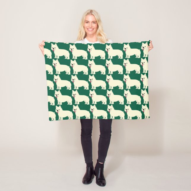 Frenchie Lover Fleece Blanket (In Situ)