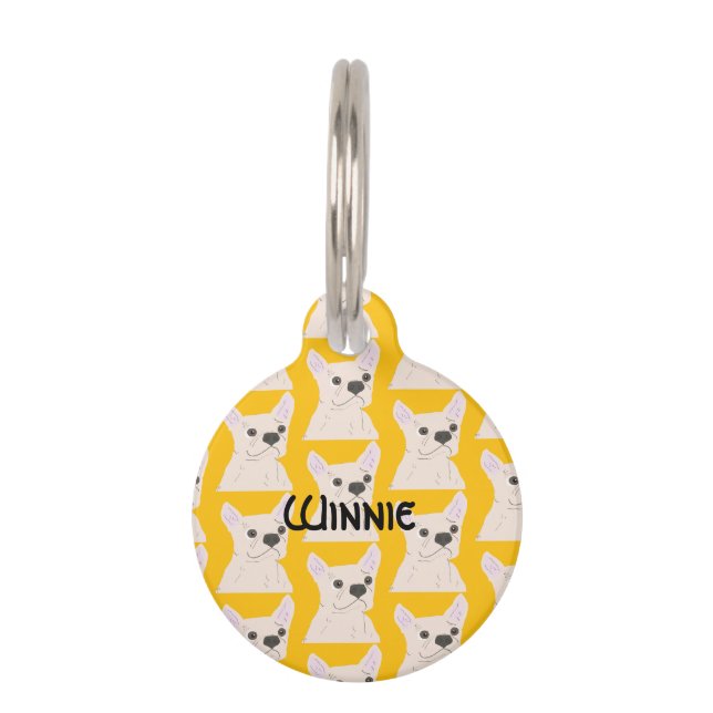 Frenchie Lover Pet Tag (Front)