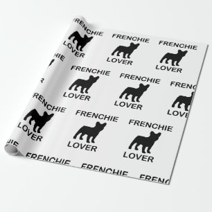 frenchie lover wrapping paper