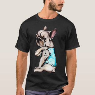 Frenchie Loves Mum T-Shirt