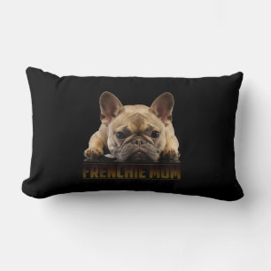 Frenchie Mama T Women French Bulldog Gift Dog Mum Lumbar Cushion