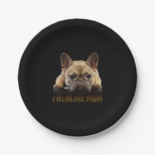 Frenchie Mama T Women French Bulldog Gift Dog Mum Paper Plate